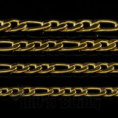 18K Gold Figaro Chain