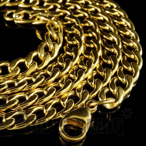 18K Gold Cuban Link Chain