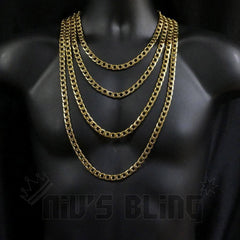 18K Gold Cuban Link Chain