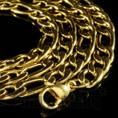 18K Gold Figaro Chain