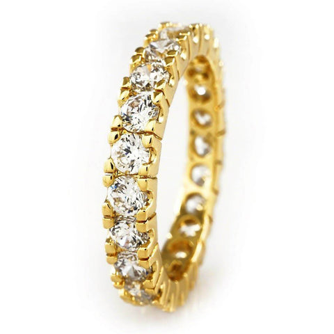 18K Gold Promise Eternity Ring