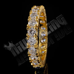 18K Gold Promise Eternity Ring