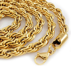 18K Gold Rope Chain