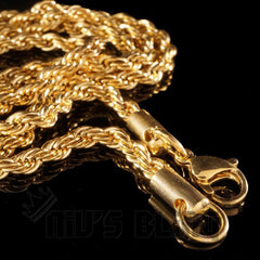 18K Gold Rope Chain