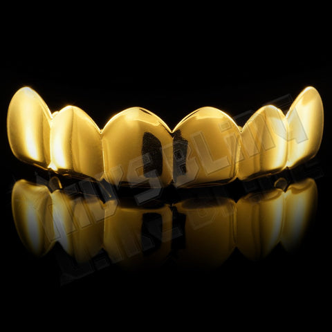 18K Gold Stainless Steel 6 Tooth Grillz