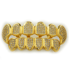 18k Gold Vampire Dracula Fangs Grillz