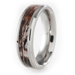 Titanium Realtree Camo Inlay Ring